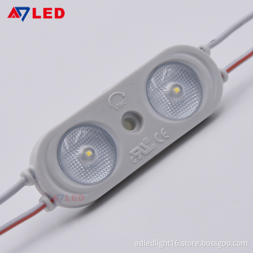 Adled light 180degree IP67 2w 2leds led module smd for backlight signs